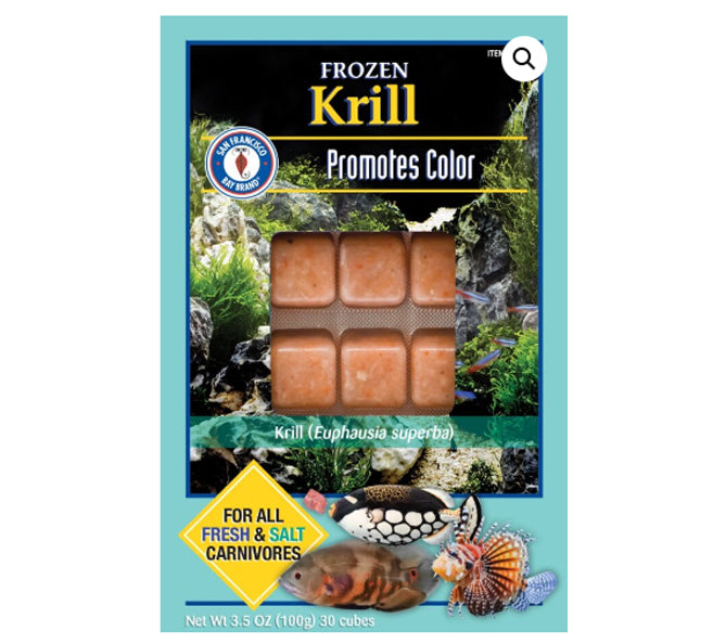 Bay Brand Krill (3.5oz Cube) *Promotes Color*
