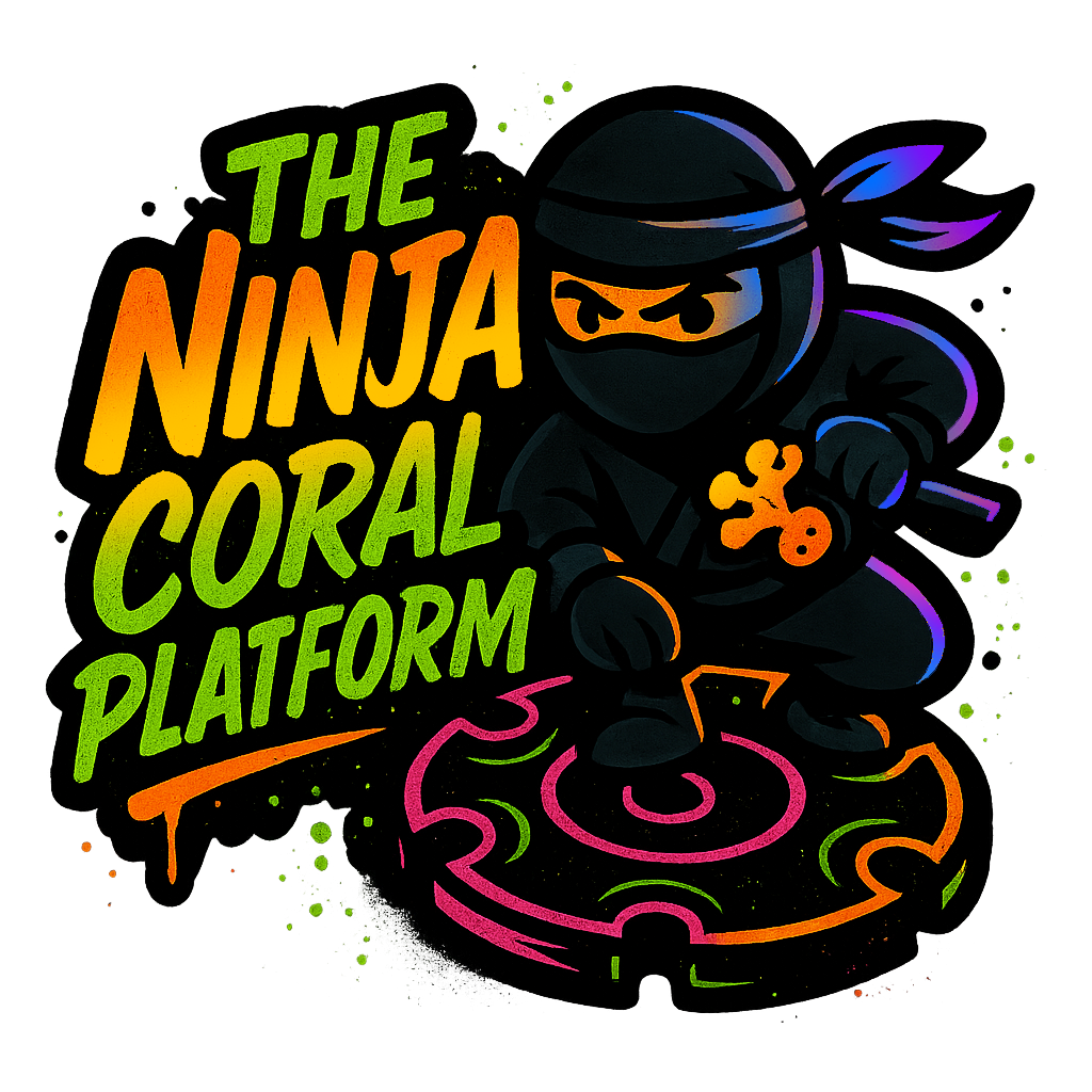 The Ninja Coral Platform (Modular Vertical Frag Rack)